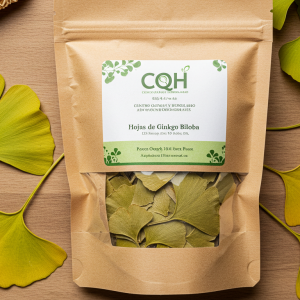 Hojas de Ginkgo Biloba