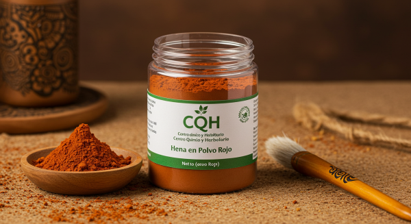 Hojas de Hena en Polvo Rojo