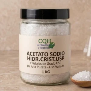 Acetato de Sodio Hidratado Cristalizado USP Kilogramo
