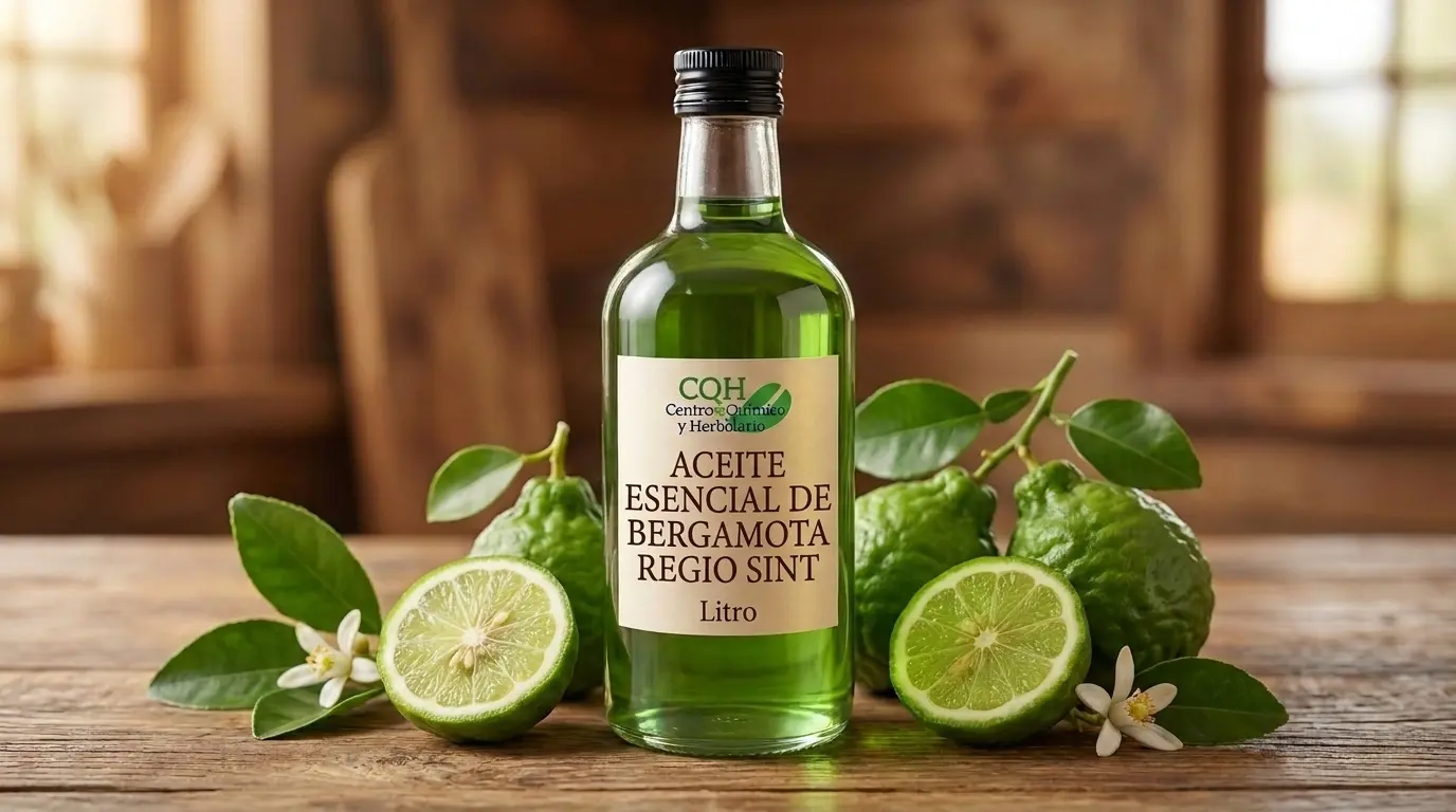 Aceite Esencial de Bergamota Regio Sint. Litro