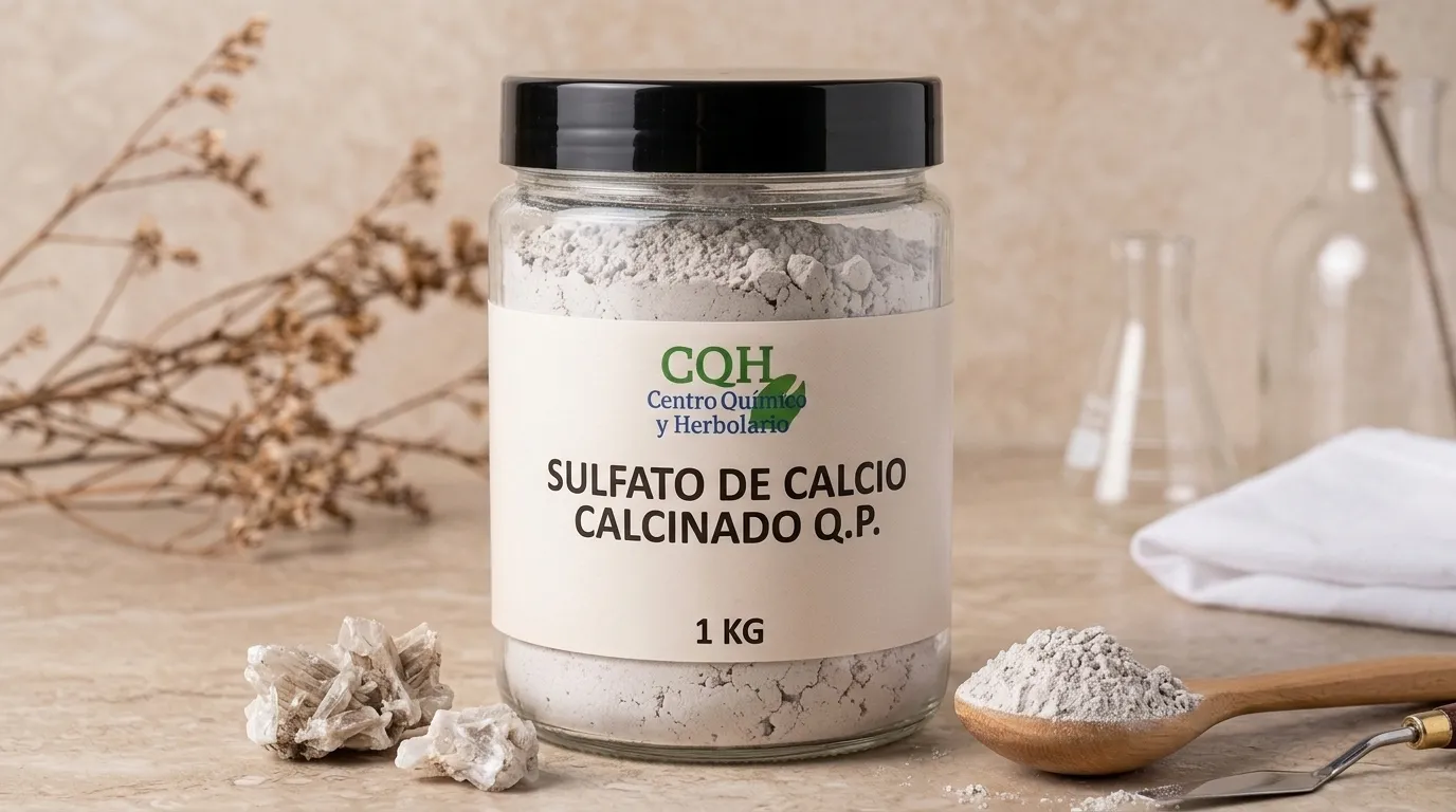 Sulfato de Calcio Calcinado Q.P. Kilogramo